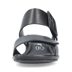 Rieker Damesandaler Med Stropper I Blank Sort