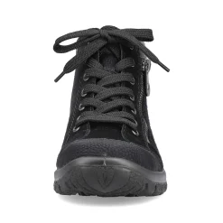 Rieker Damesko Med Snore Grafit Sort