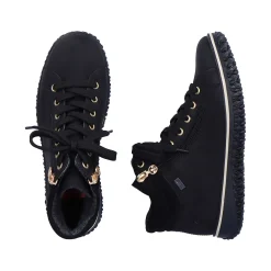 Rieker Damesko Med Snore Dyb Sort