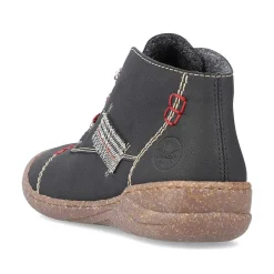 Rieker Damesko Med Snore Dyb Sort