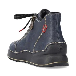 Rieker Damesko Med Snore, Skiferbla