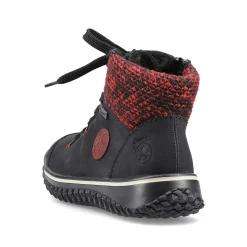 Rieker Damesko Med Snore Grafit Sort