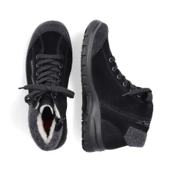 Rieker Damesko Med Snore Grafit Sort