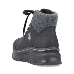 Rieker Damesneaker Hoj Dyb Sort