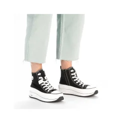 Rieker Damesneaker Hoj Dyb Sort