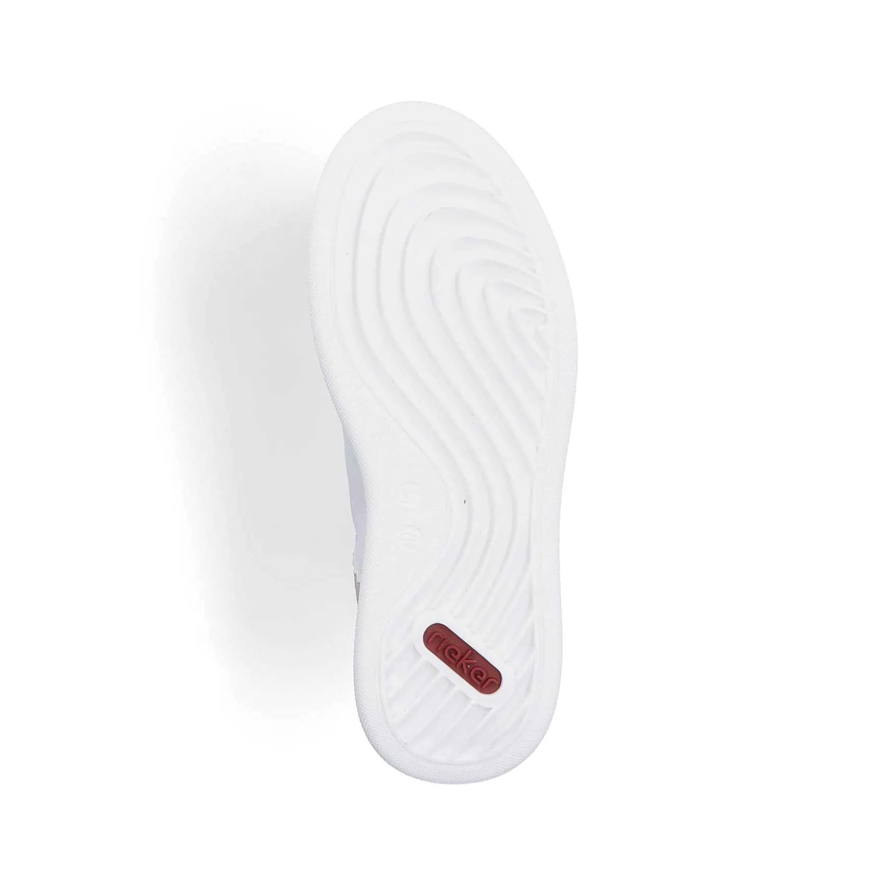 Rieker Damesneaker Lav Brillant Hvid