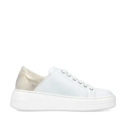 Rieker Damesneaker Lav Brillant Hvid