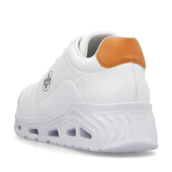 Rieker Damesneaker Lav Brillant Hvid