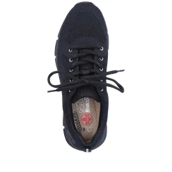 Rieker Damesneaker Lav Dyb Sort