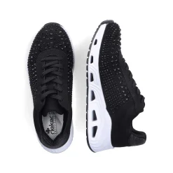 Rieker Damesneaker Lav Dyb Sort