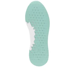 Rieker Damesneaker Lav Frost-Hvid Akvamarin