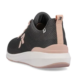 Rieker Damesneaker Lav Grafitgra