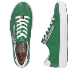 Rieker Damesneaker Lav Graesgron