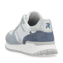 Rieker Damesneaker Lav Havbla