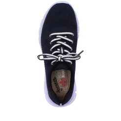 Rieker Damesneaker Lav Havbla