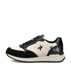 Rieker Damesneaker Lav Hor Grafit