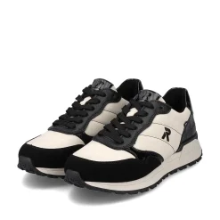 Rieker Damesneaker Lav Hor Grafit