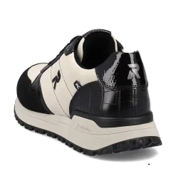 Rieker Damesneaker Lav Hor Grafit