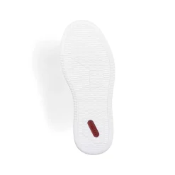 Rieker Damesneaker Lav Is Hvid-Flerfarvet