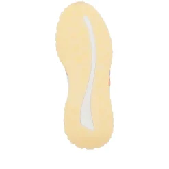 Rieker Damesneaker Lav Lys Beige Fuchsia Abrikos