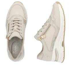 Rieker Damesneaker Lav Lys Beige