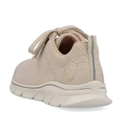 Rieker Damesneaker Lav Lys Beige