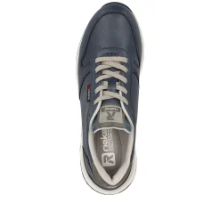 Rieker Damesneaker Lav Marinebla