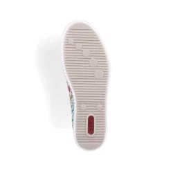 Rieker Damesneaker Lav Multi-Snehvid