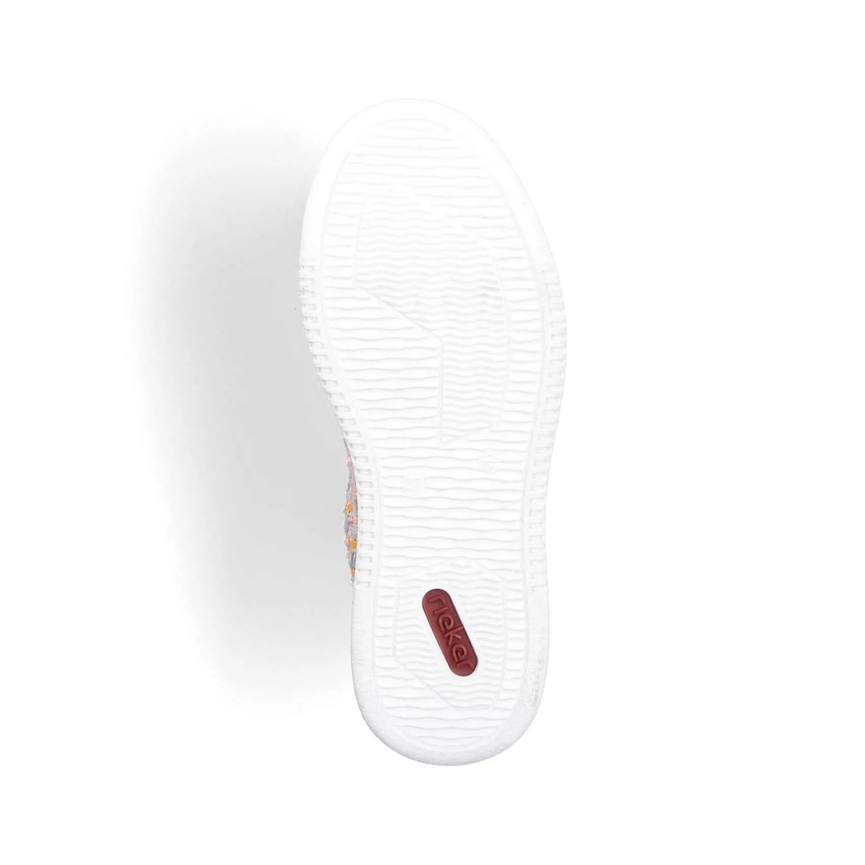 Rieker Damesneaker Lav Multi-Orange-Smaragdgron