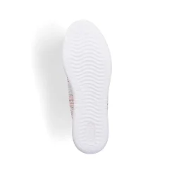 Rieker Damesneaker Lav Multi-Ren Hvid