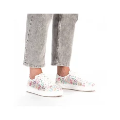 Rieker Damesneaker Lav Multi-Snehvid