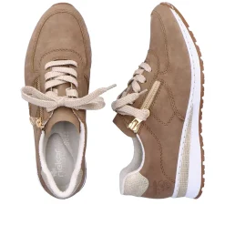 Rieker Damesneaker Lav Noddebrun