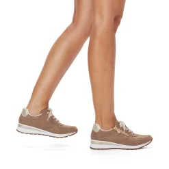 Rieker Damesneaker Lav Noddebrun