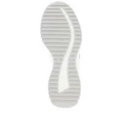 Rieker Damesneaker Lav Perlehvid Solv-Metallic