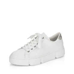 Rieker Damesneaker Lav Ren Hvid