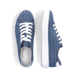 Rieker Damesneaker Lav Skiferbla