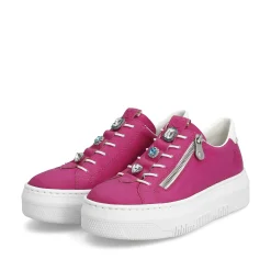 Rieker Damesneaker Low Blood Pink