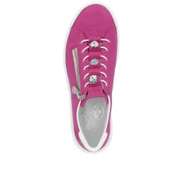 Rieker Damesneaker Low Blood Pink
