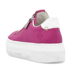 Rieker Damesneaker Low Blood Pink