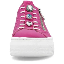 Rieker Damesneaker Low Blood Pink