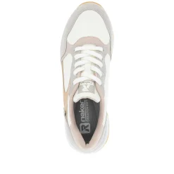 Rieker Damesneaker Low Dust Beige