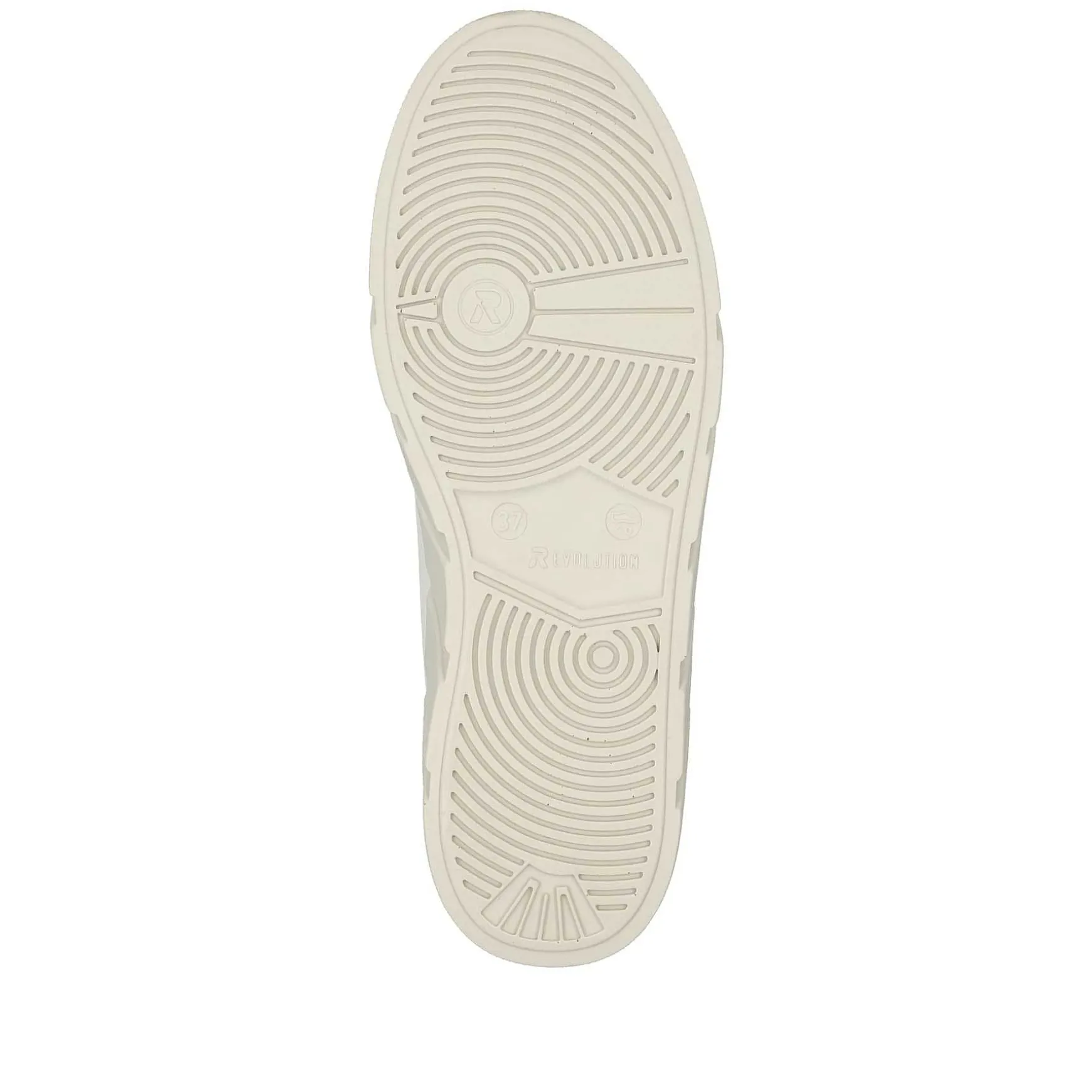 Rieker Damesneaker Low Frost White