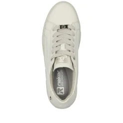 Rieker Damesneaker Low Frost White