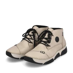Rieker Damesnoresko Cremebeige