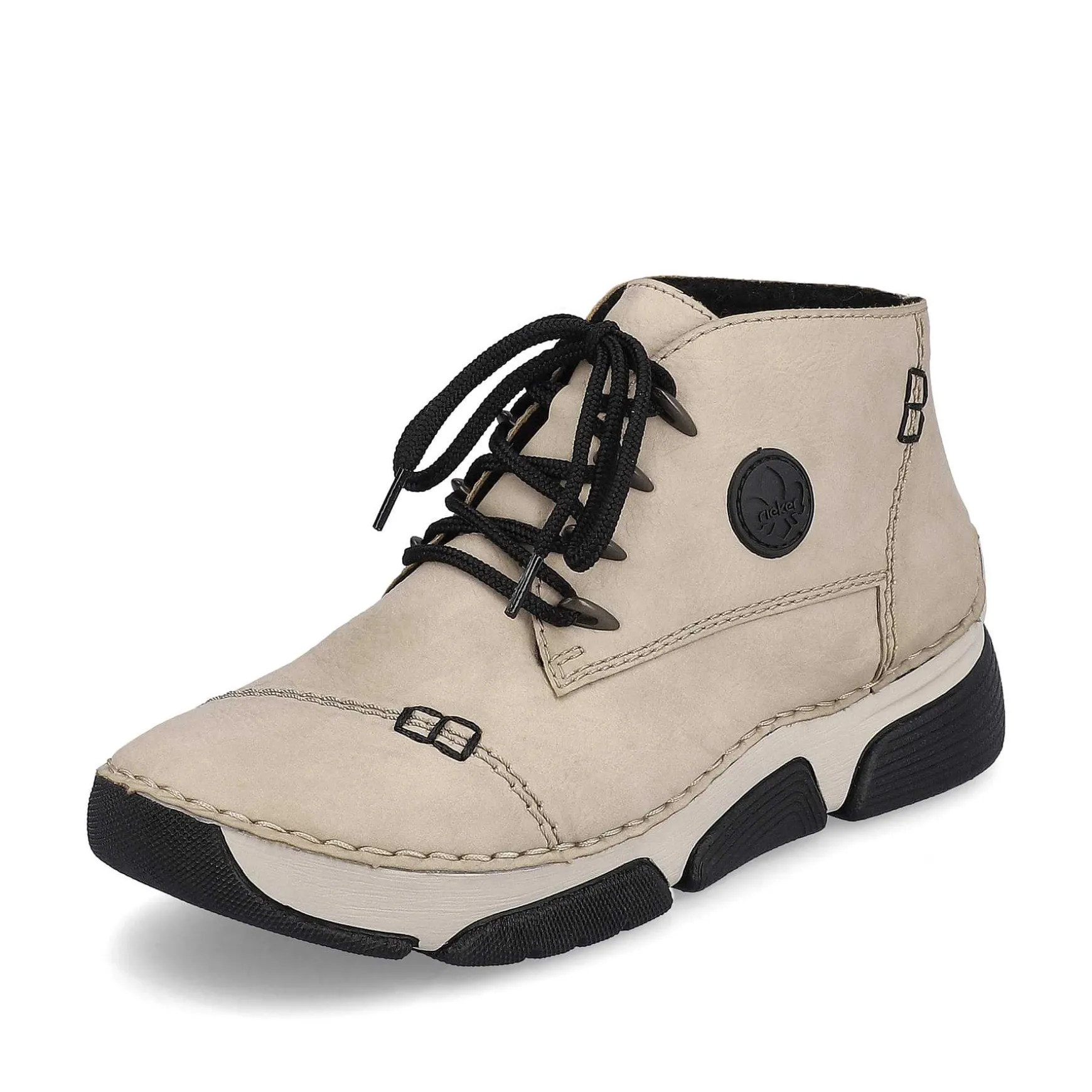 Rieker Damesnoresko Cremebeige