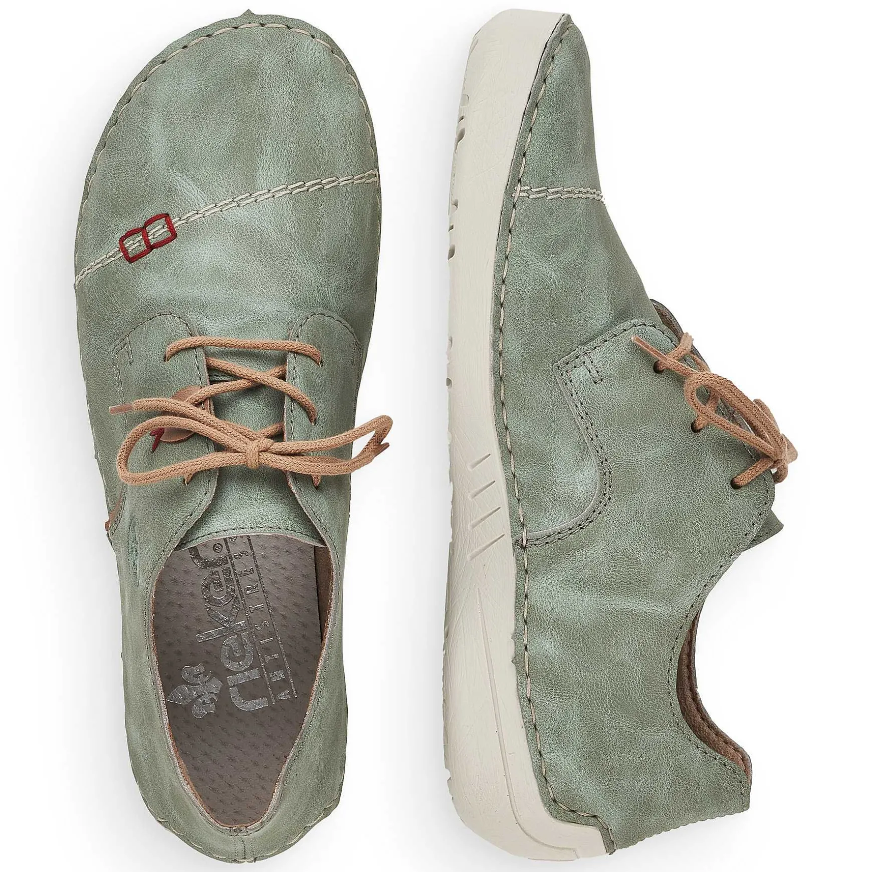 Rieker Damesnoresko Gron Gra