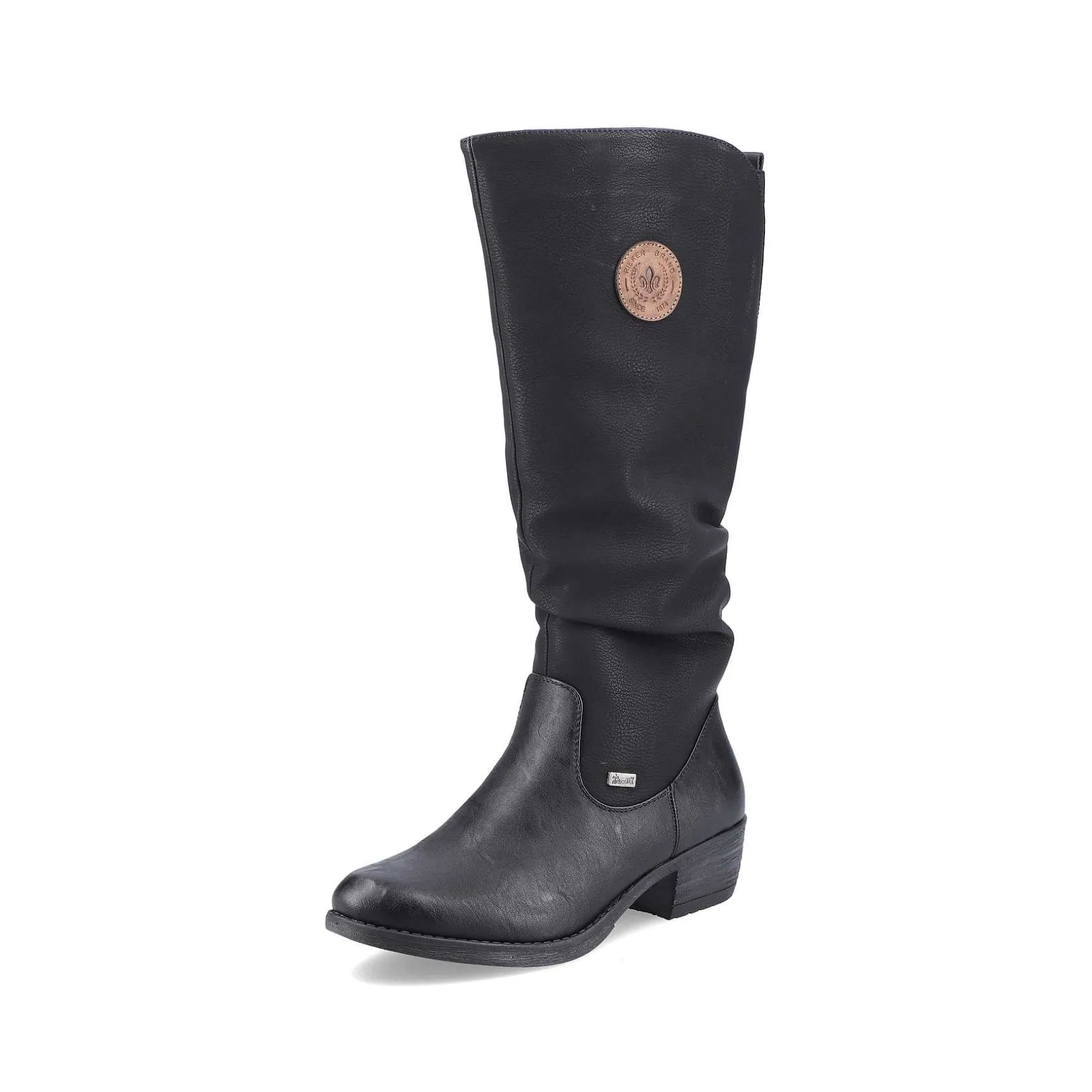 Rieker DameStøvler Med Hoj Skaft Dyb Sort