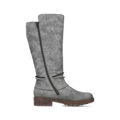 Rieker DameStøvler Med Hoj Skaft Stalgra