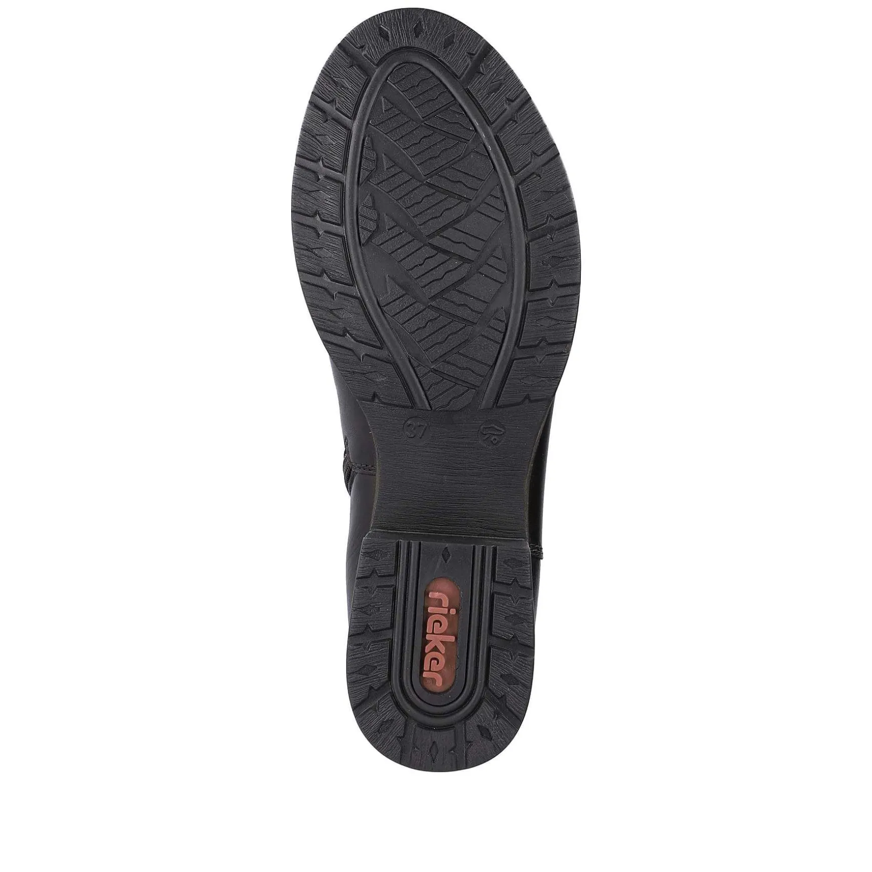 Rieker DameStøvler Med Hojt Skaft Nat Sorte