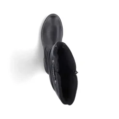 Rieker DameStøvler Med Hojt Skaft Nat Sorte